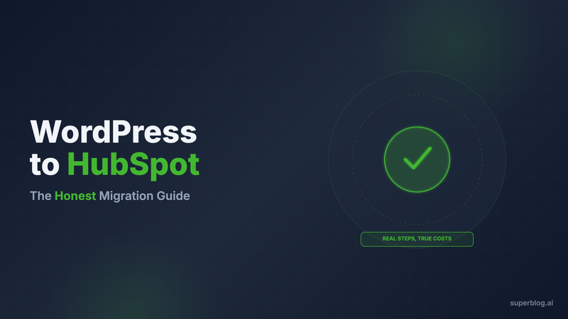 WordPress to HubSpot