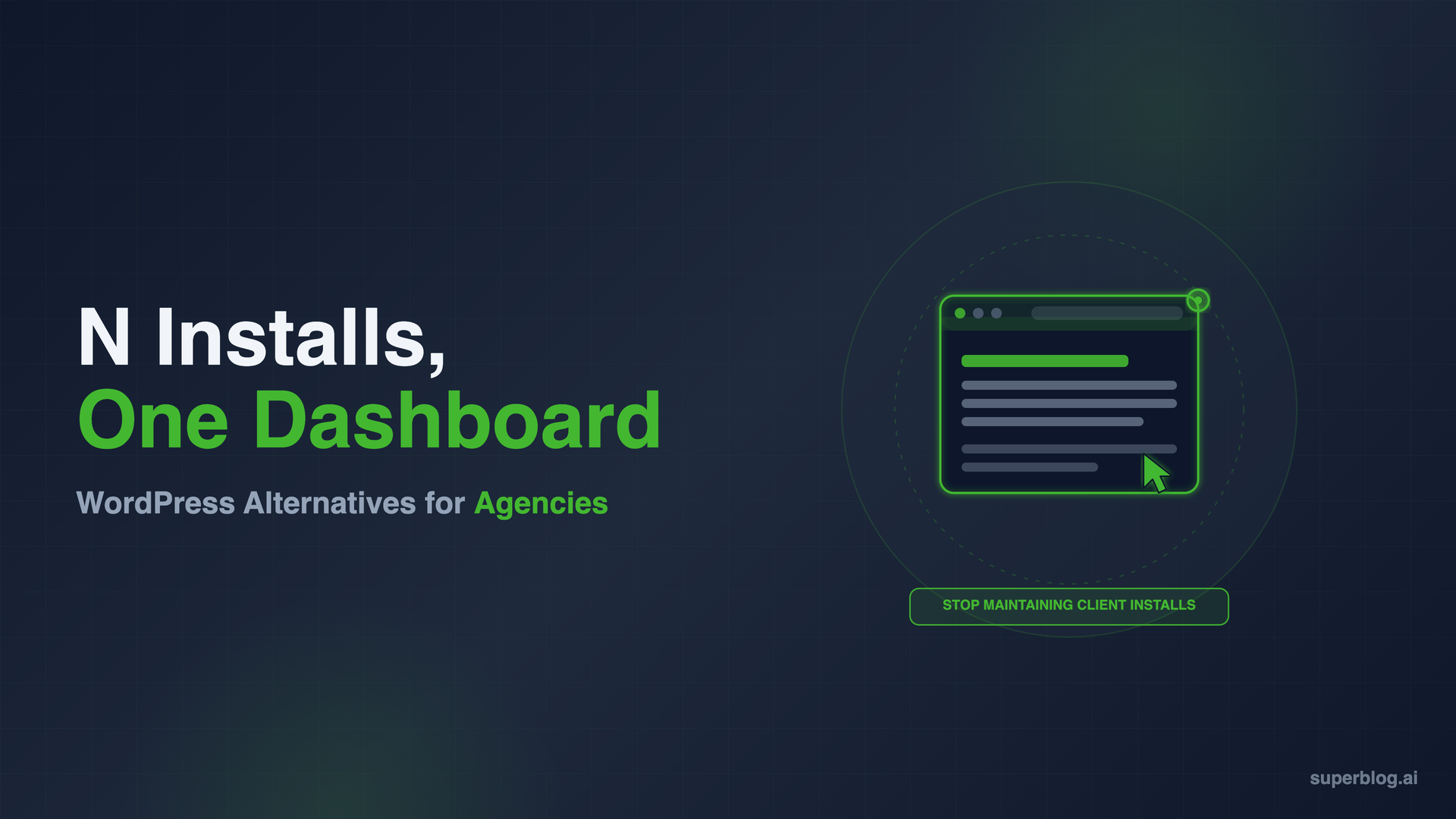 WordPress Alternatives for Agencies: Stop Maintaining N Installs (2026)