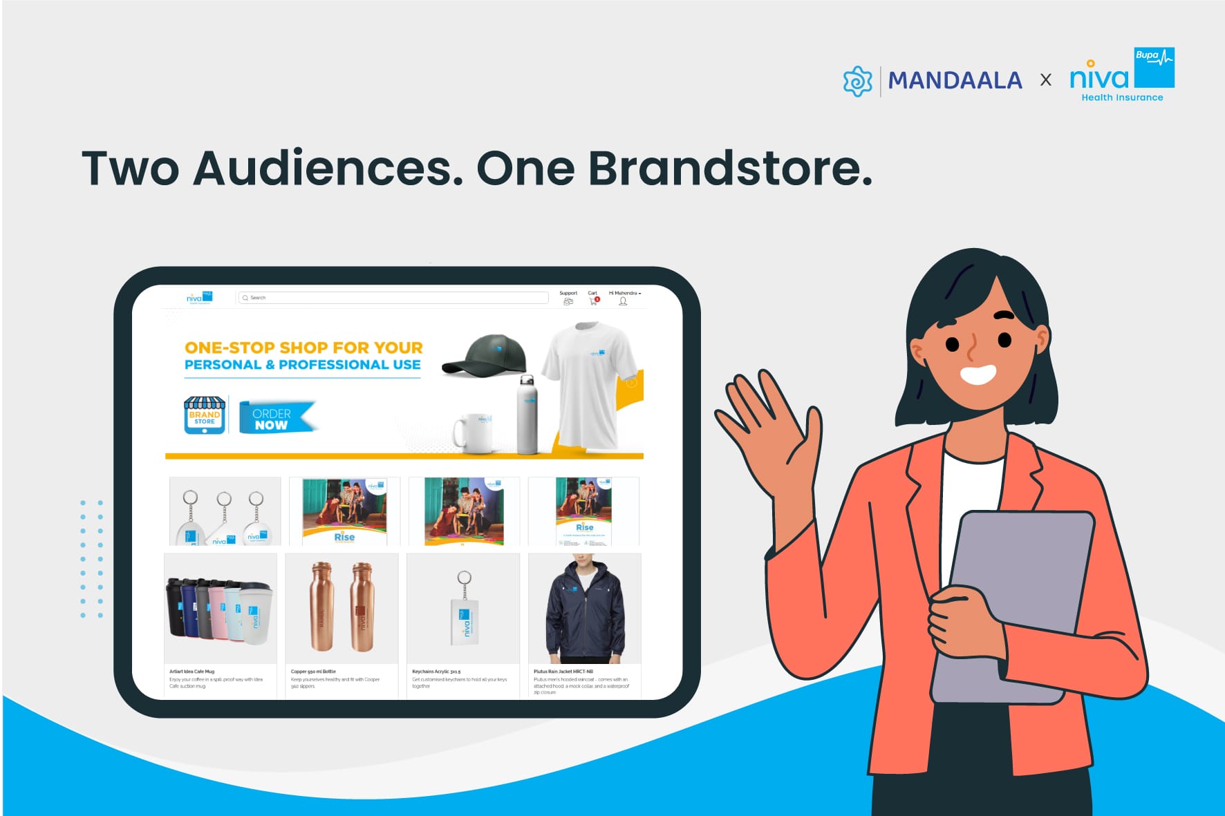 Niva Bupa: Two Audiences. One Brandstore.