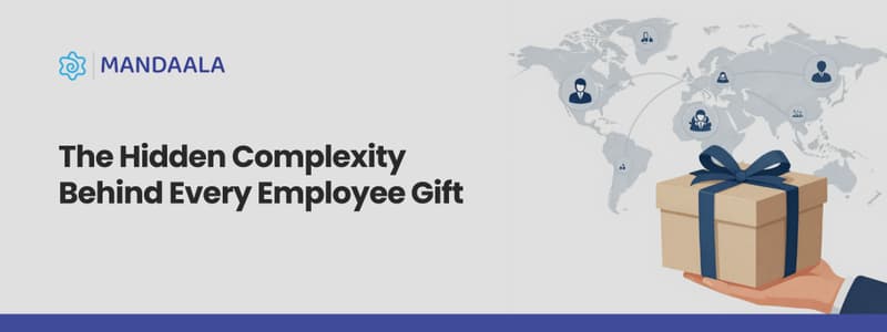 Employee merchandise programme operating across HR, procurement, inventory, fulfilment, and delivery.