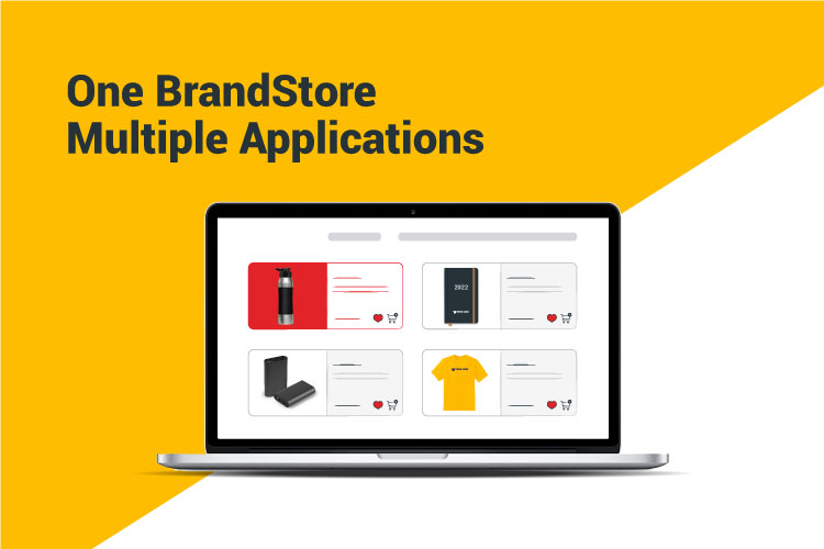 Using an online company BrandStore to shape company culture