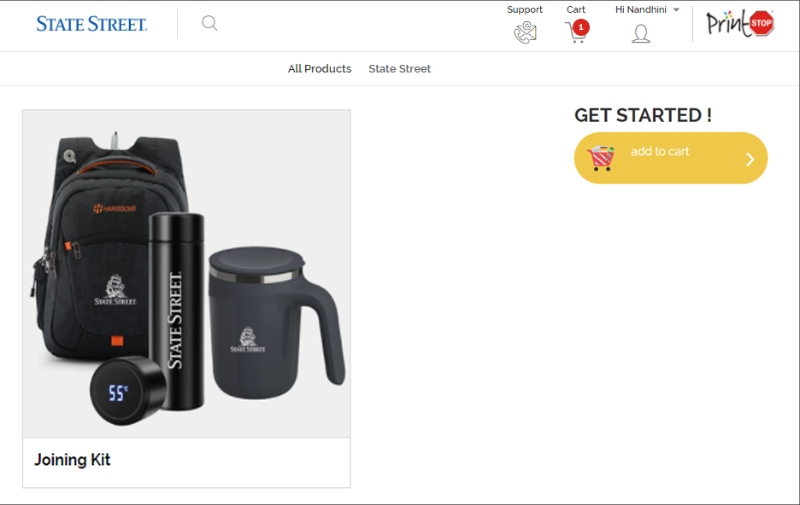 New employee welcome kit