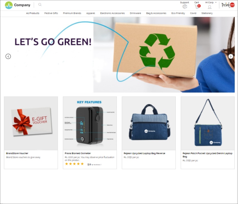 Official employee brandstore