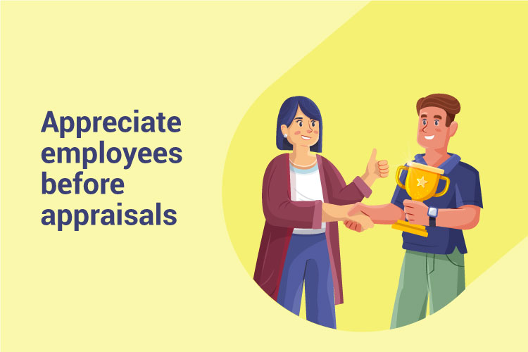 Five ideas for employee appreciation before formal appraisals