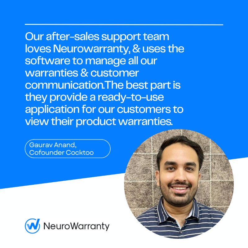Review of NeuroWarranty's digital warranty management software