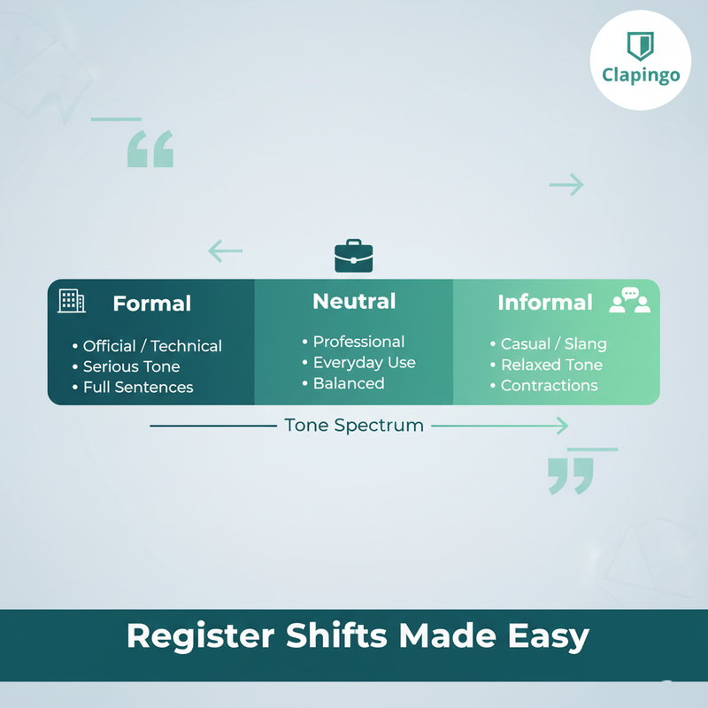 Register Shifts Made Easy - Basics for Tone