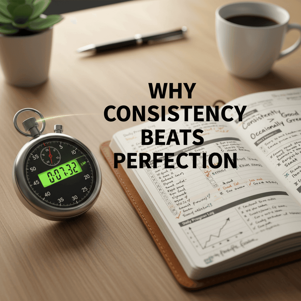 Why Consistency Beat Perfection