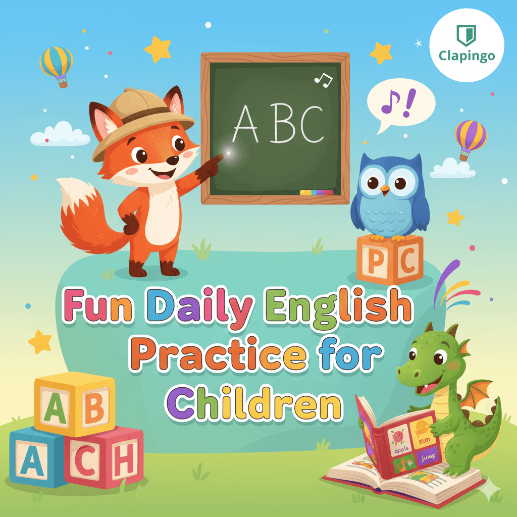 Daily English Learning Habits for Kids