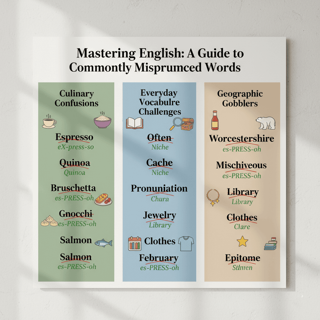 Commonly Mispronounced Words