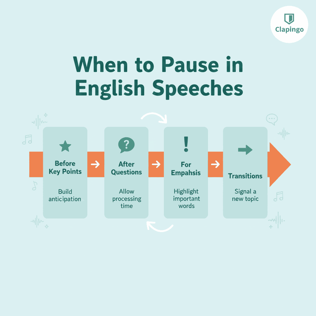 When Should You Pause For Maximum Impact