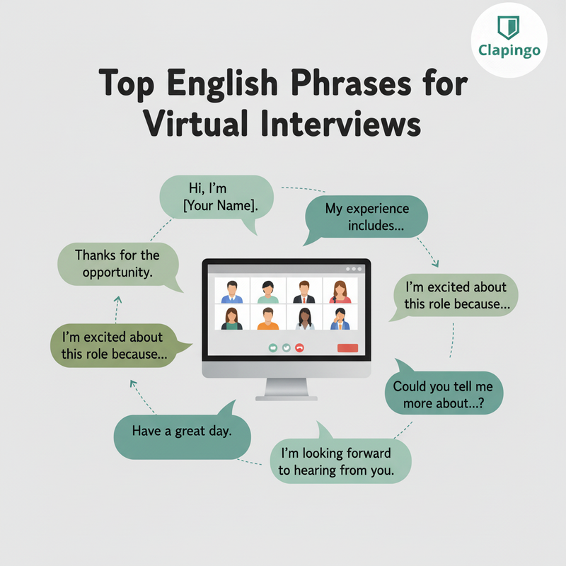 Top English Phrases You Should Know For Virtual Interviews