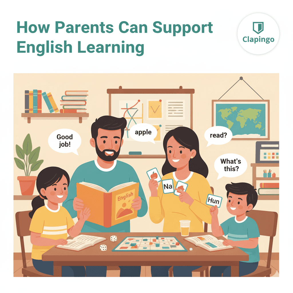 How Parents Support Kids Speak Better English