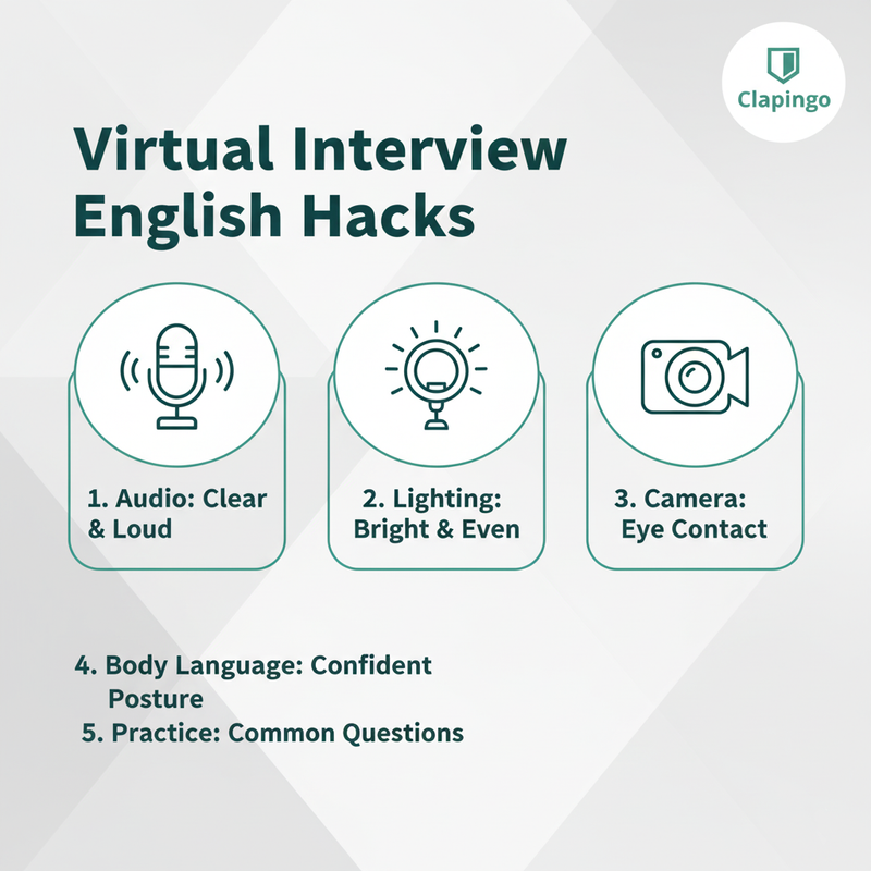 Important Virtual Interview Set-Up Hacks