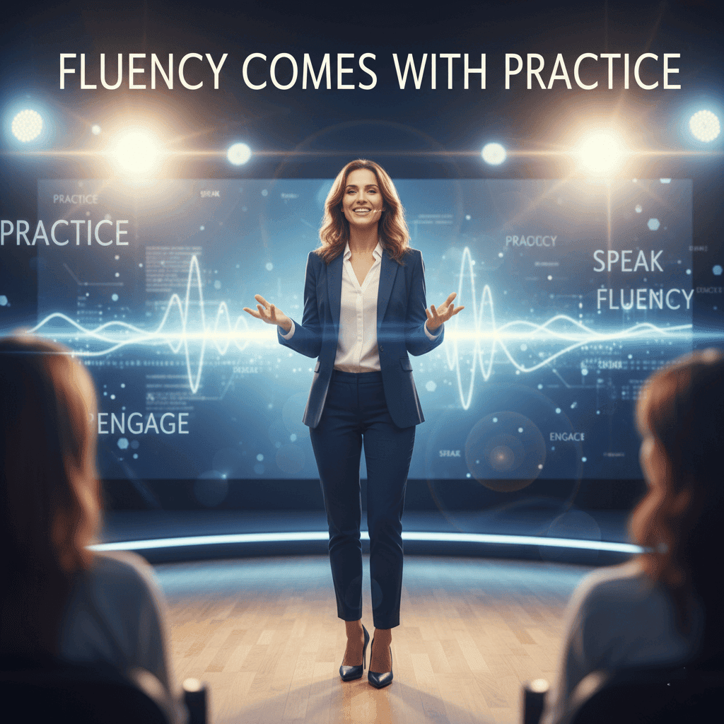 English Fluency Comes With Practice