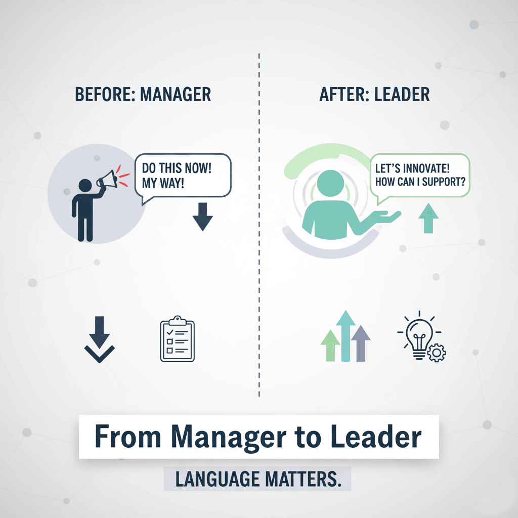 From Managers To Leaders - The Leadership Language Trick