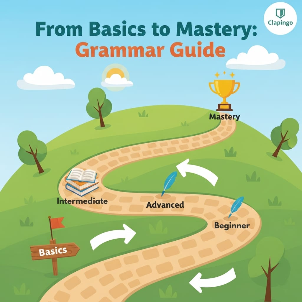 Clapingo English Grammar Mastery Pathway