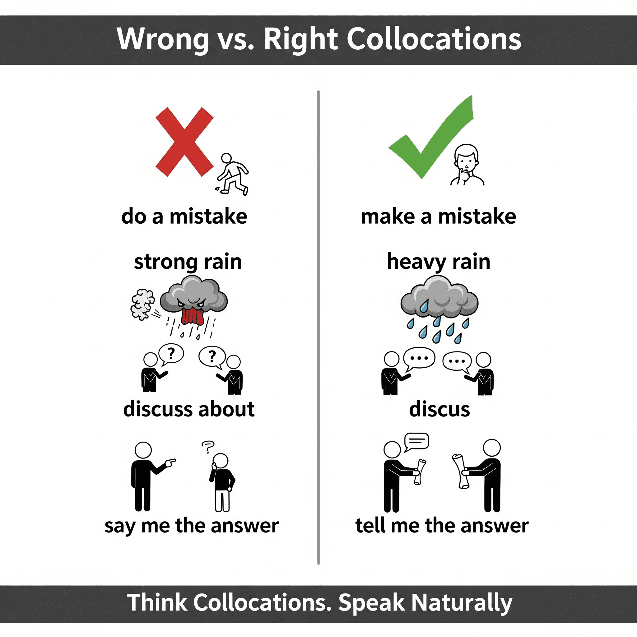 Common Collocation Mistakes