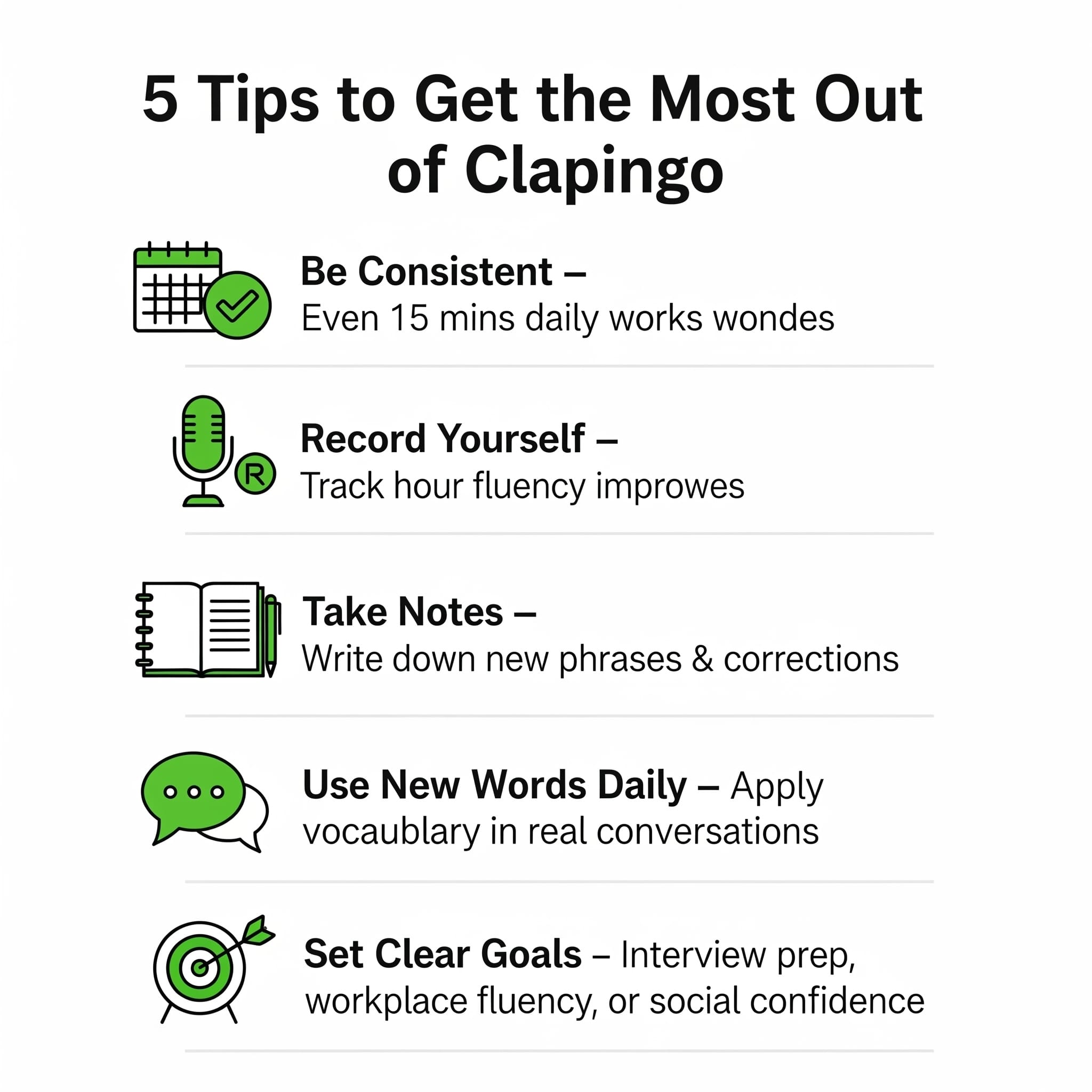 How To Maximise Your English Learning Journey With Clapingo