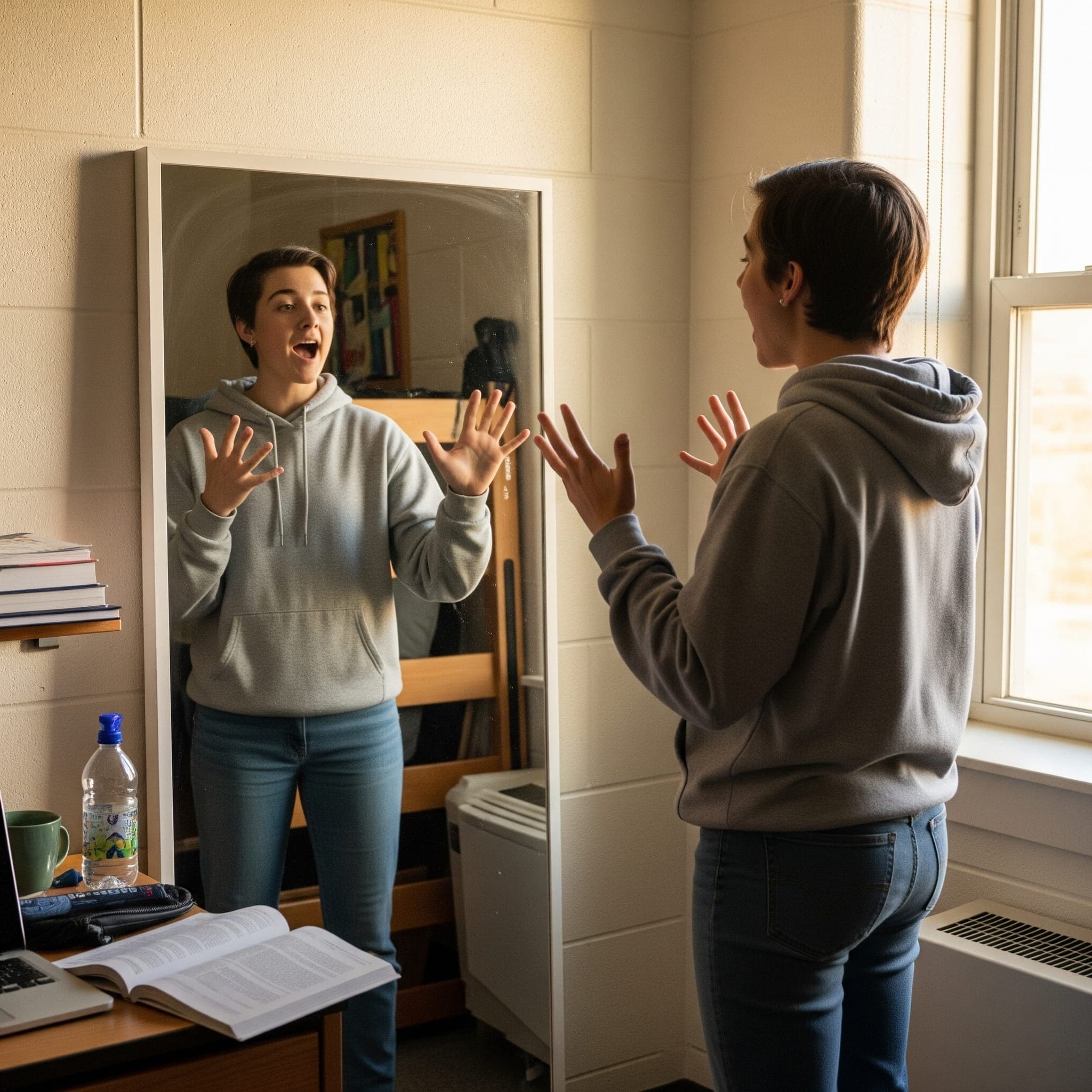 Avoid Mirror Practice - Switch to Recording Yourself