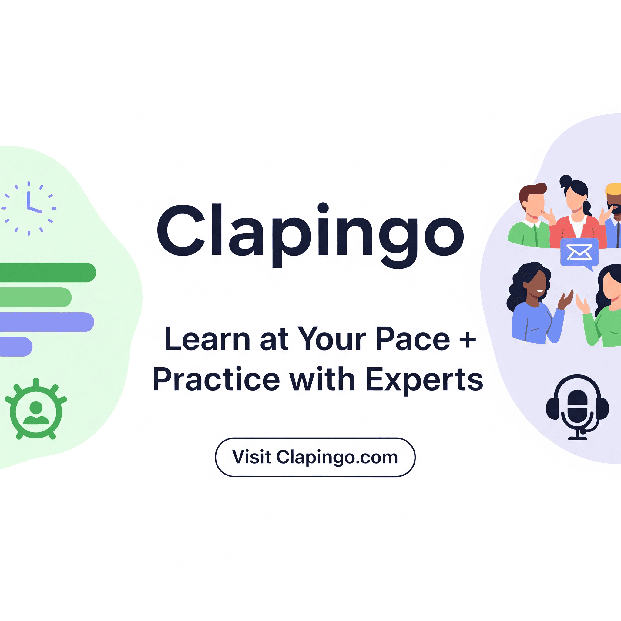 Clapingo - The Best Choice for English Improvement