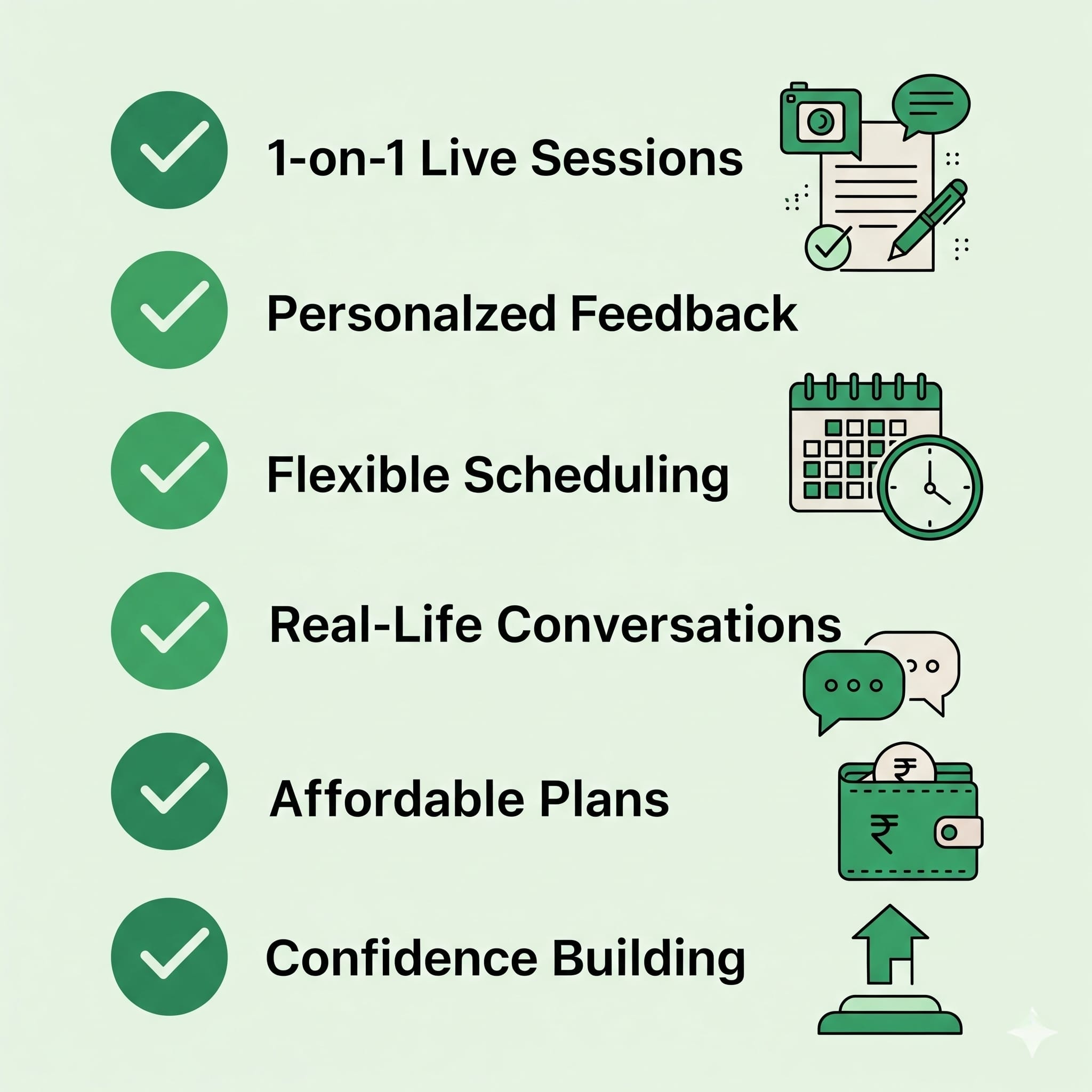 Clapingo - Best Features