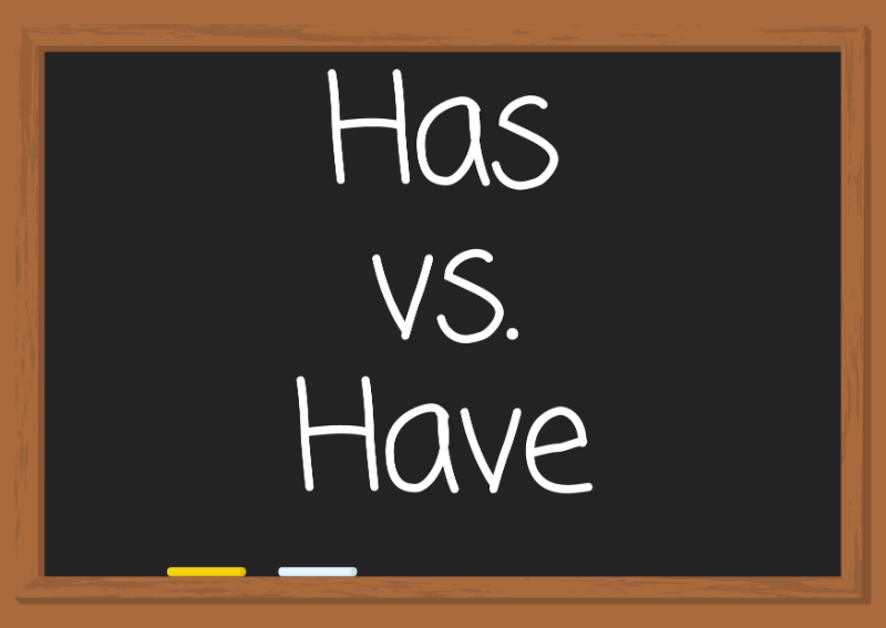 An image of Has vs Have