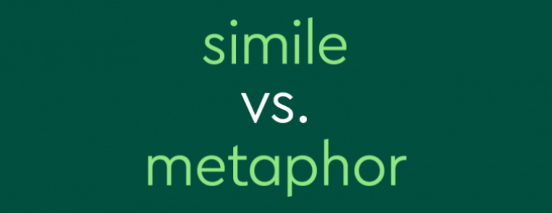 smile vs metaphor