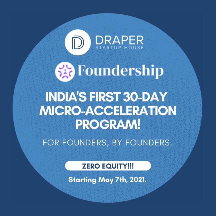Announcing Draper Startup House: Foundership Micro-Accelerator Programs