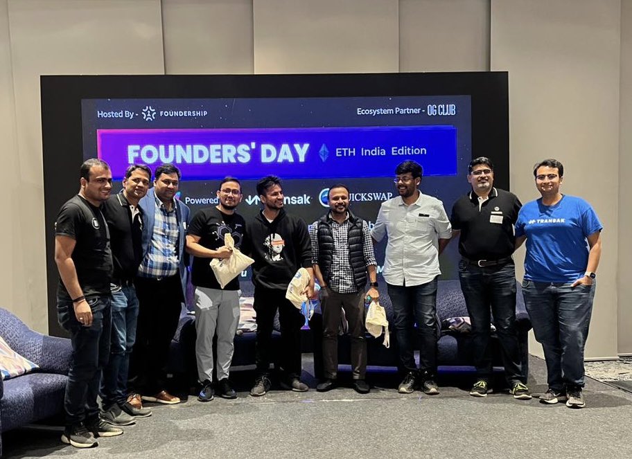 Founders' Day ETH India 2022 - Where the Web3 World met each other!