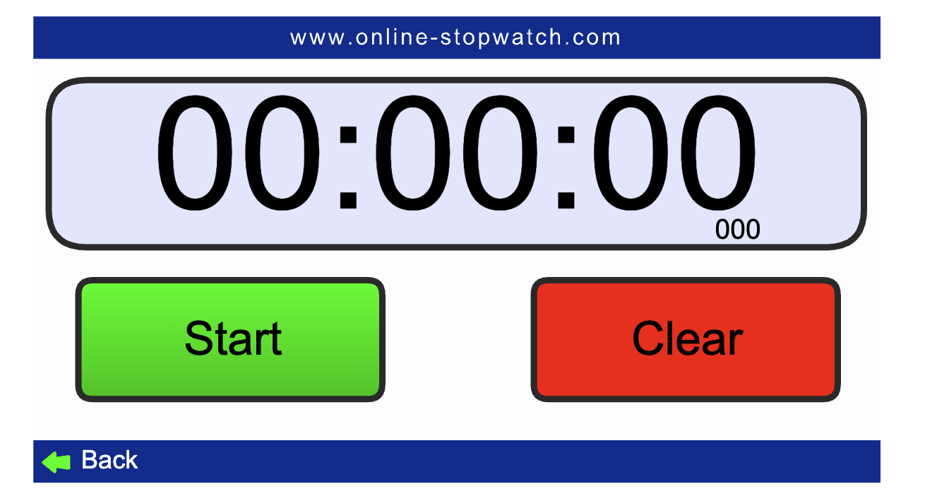 Digital stopwatch