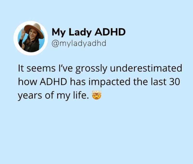 ADHD diagnosis 
