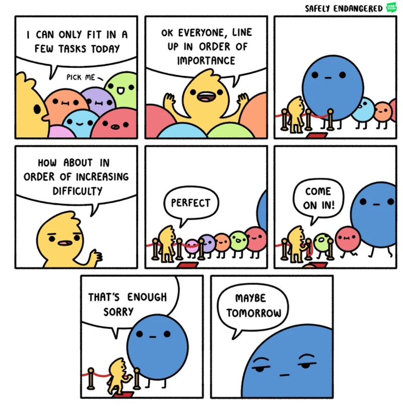 How your NOT to do list can  improve your efficiency