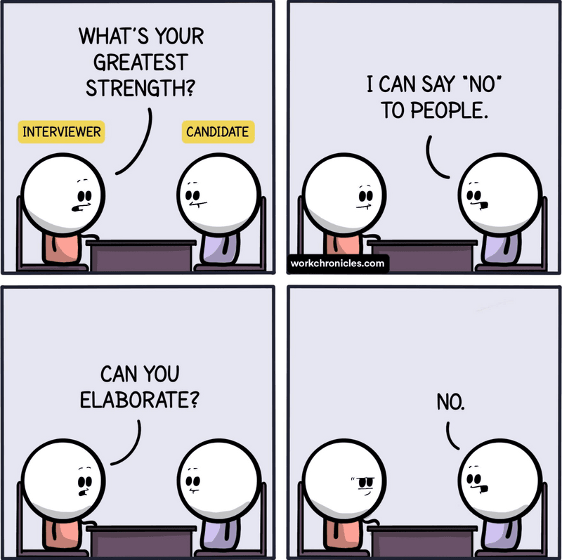 Saying No is a full sentence 