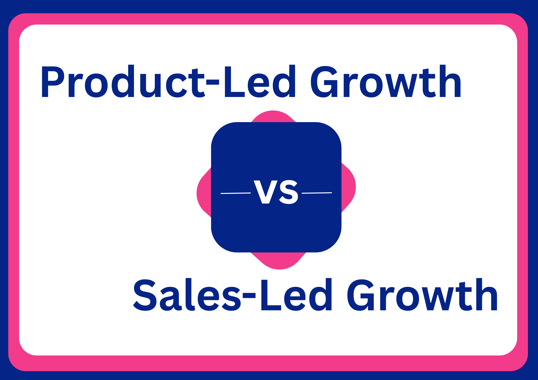 Product Led Growth vs Sales Led Growth: What to Choose?