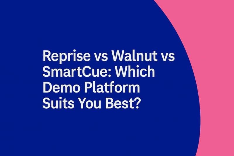 Reprise vs SmartCue vs Walnut banner