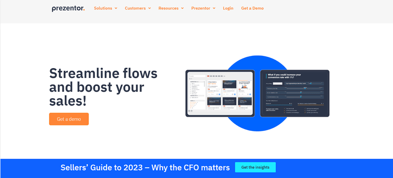 Screengrab of Prezentor