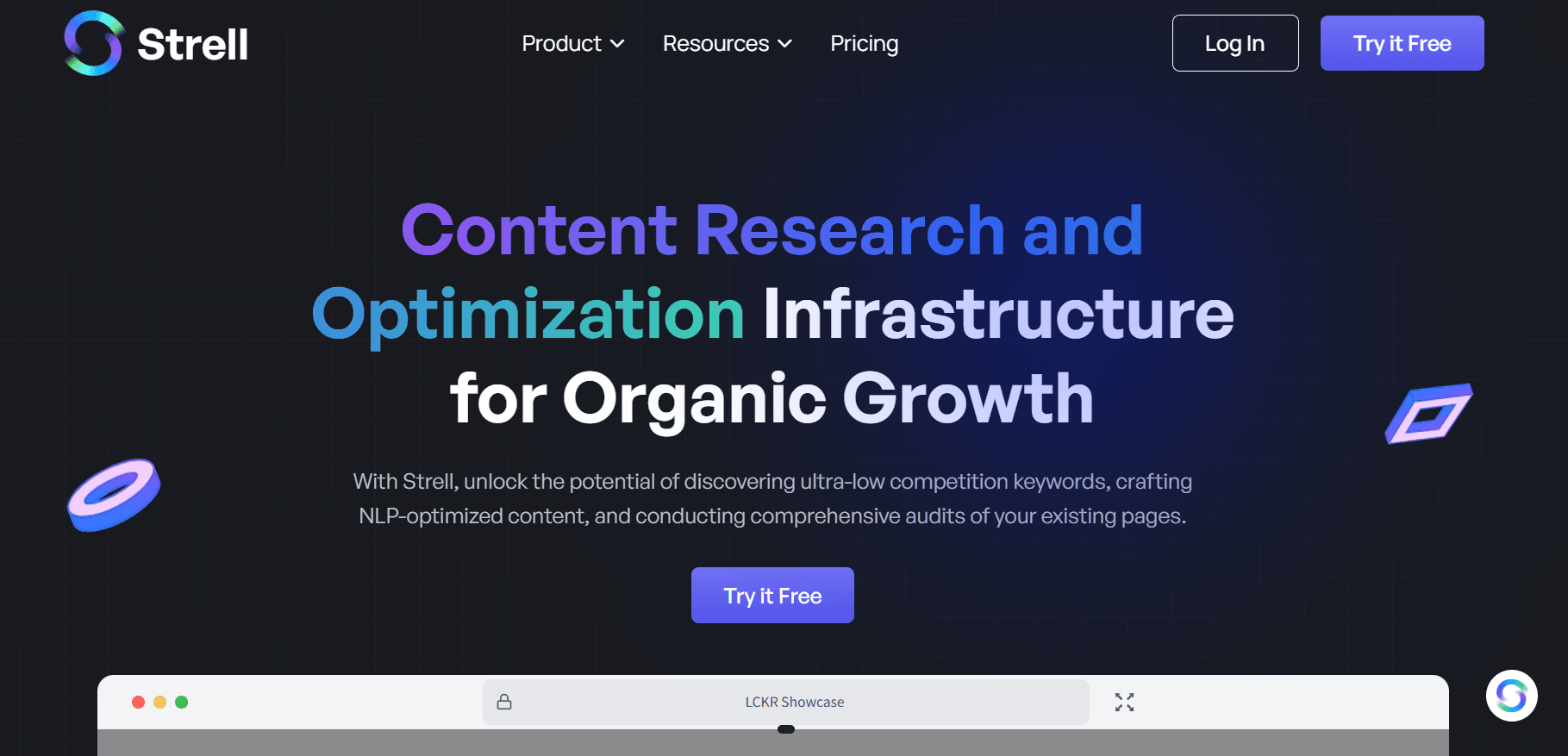 Strell’s home page