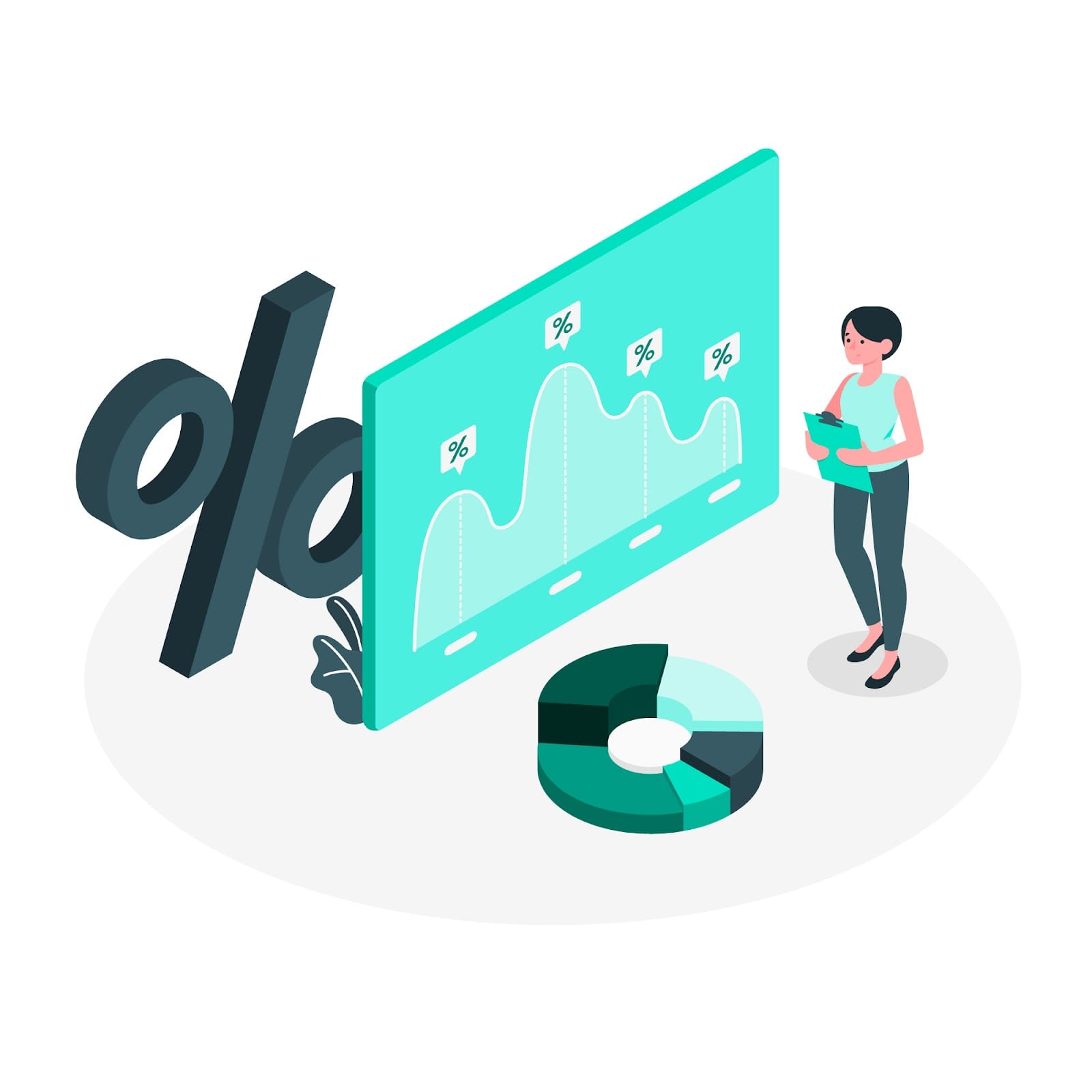 Illustration of rating concept