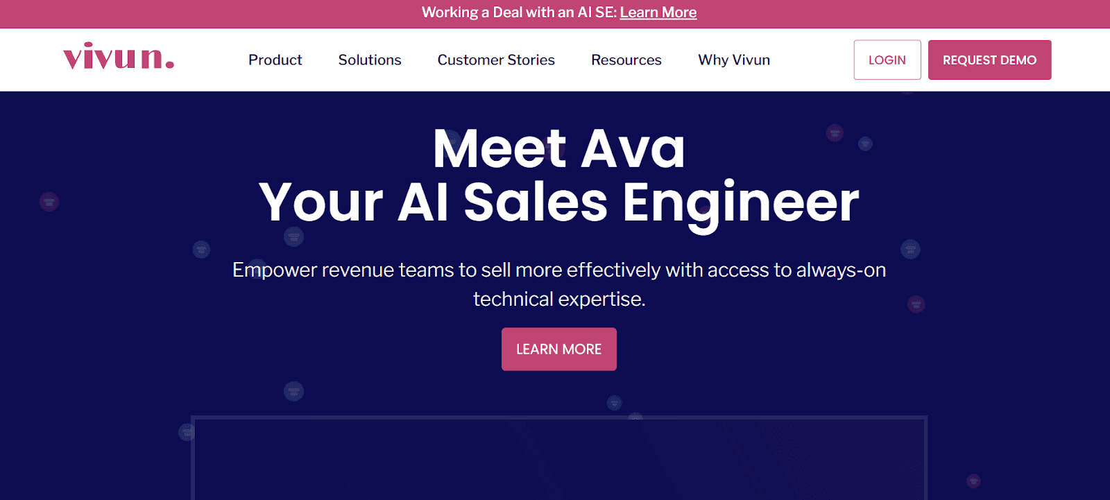 A screenshot of Vivun