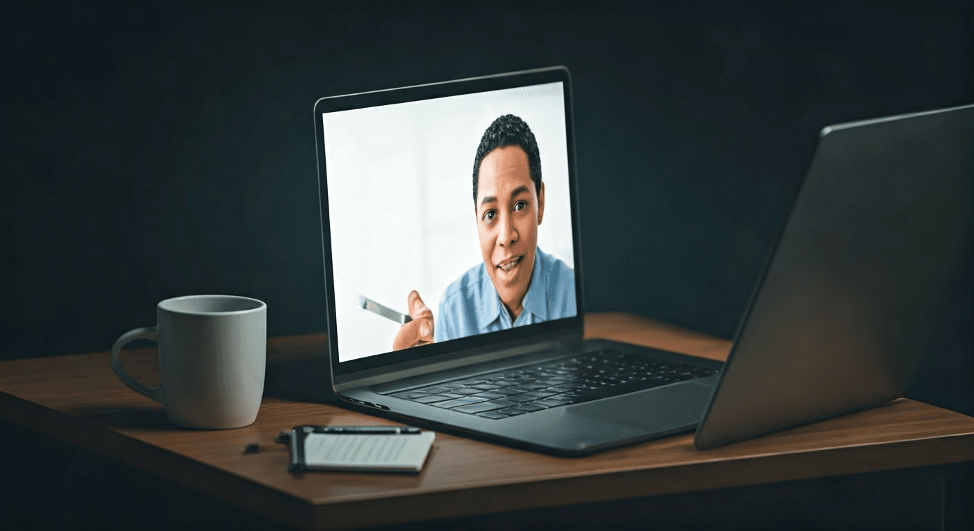 Professional on a discovery call