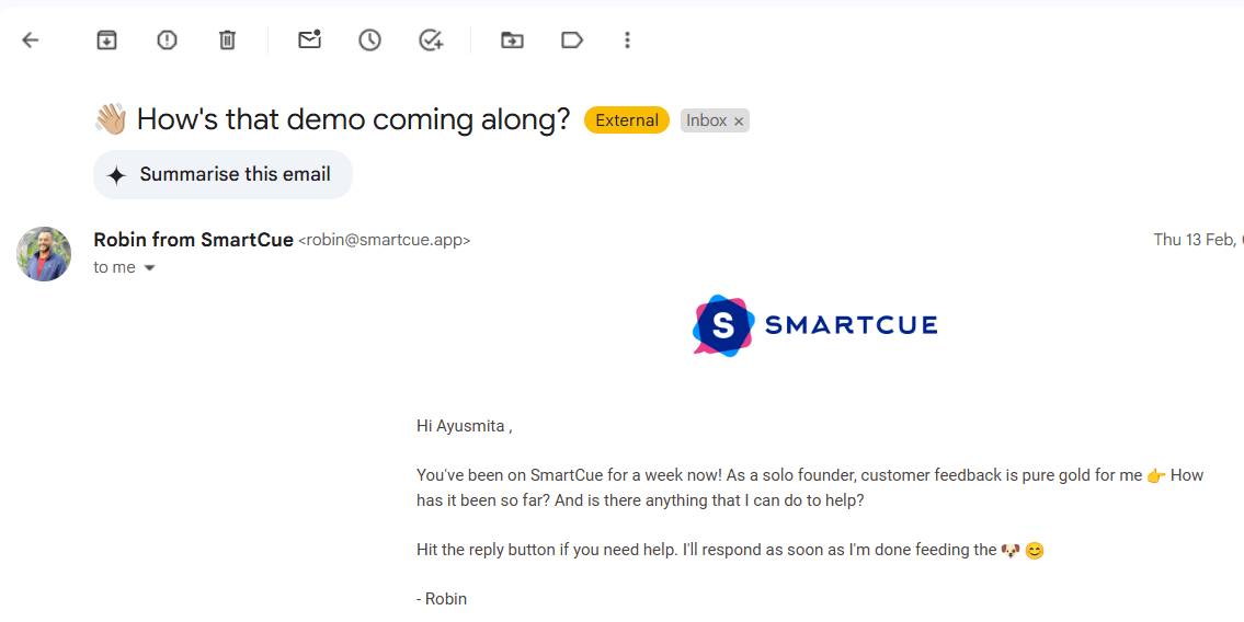 Smartcue's email marketing strategy
