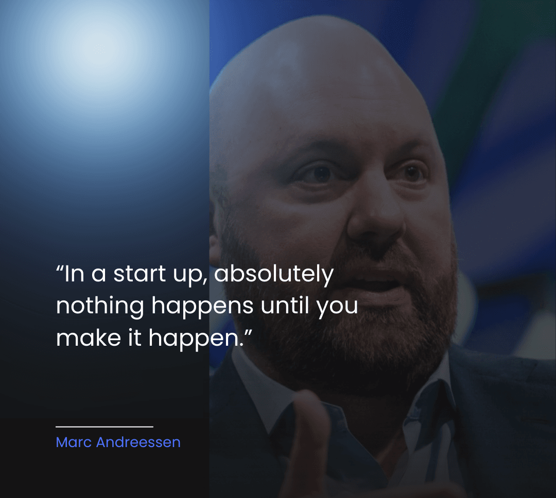 Canva illustration of Marc Andreessen a quote