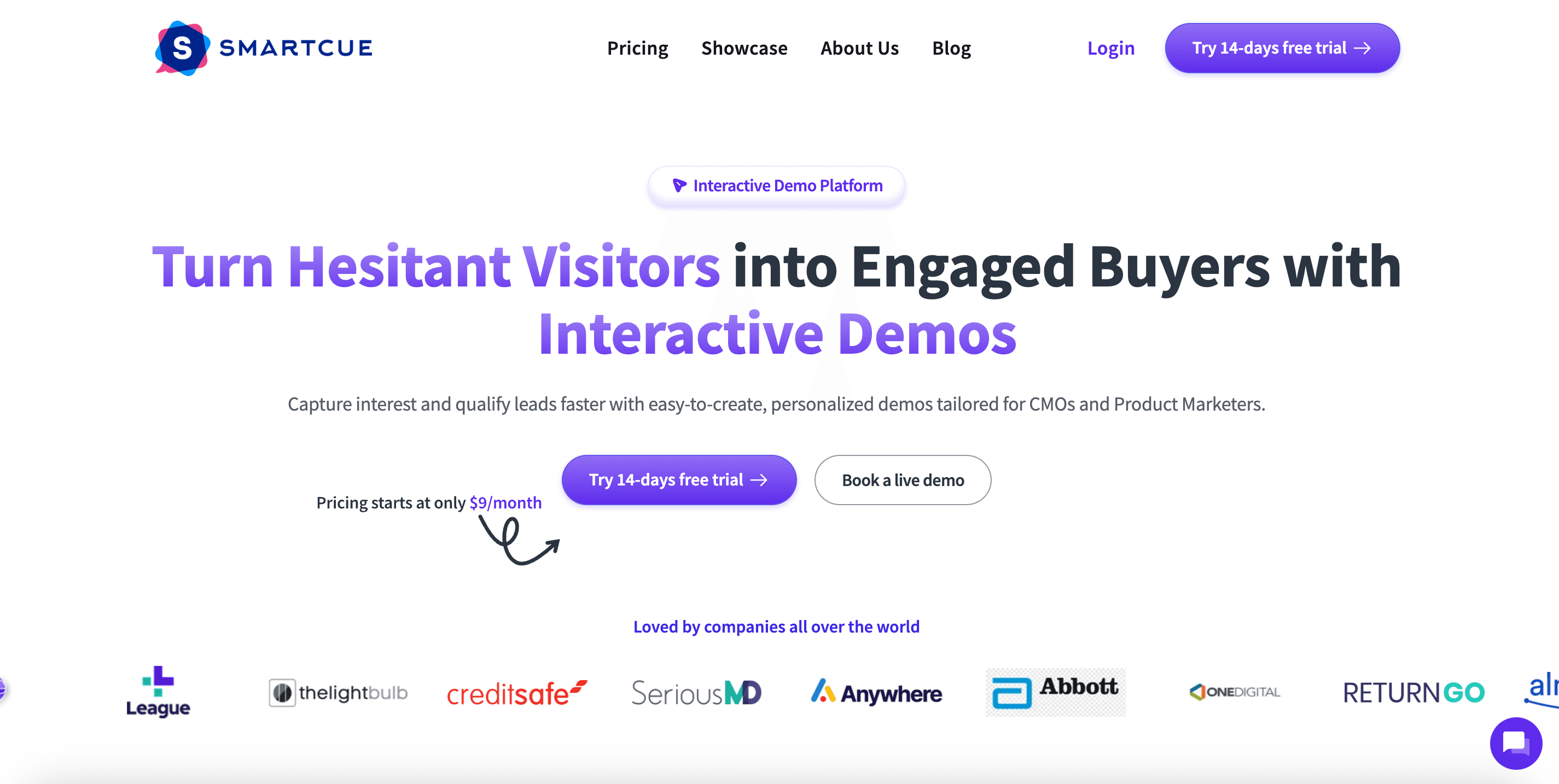 Sign up for free trial