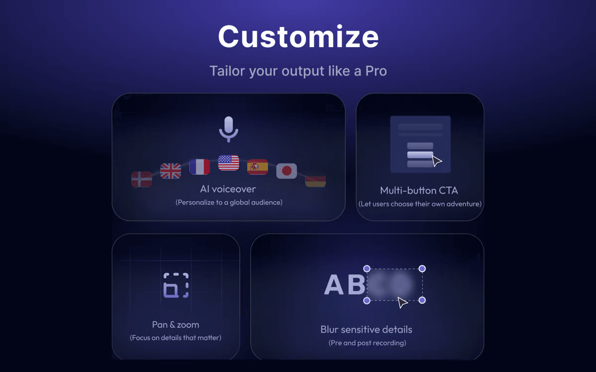 Screenshot of Floik voiceover