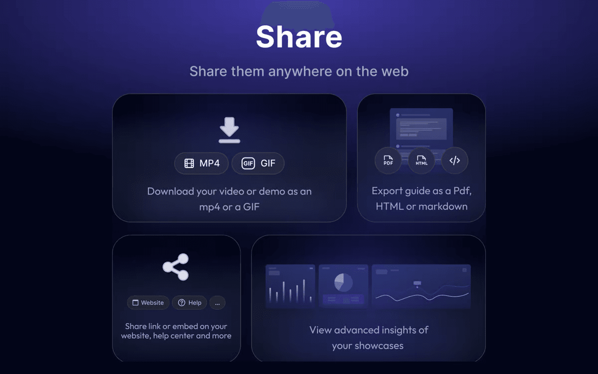 Screenshot of Floik export