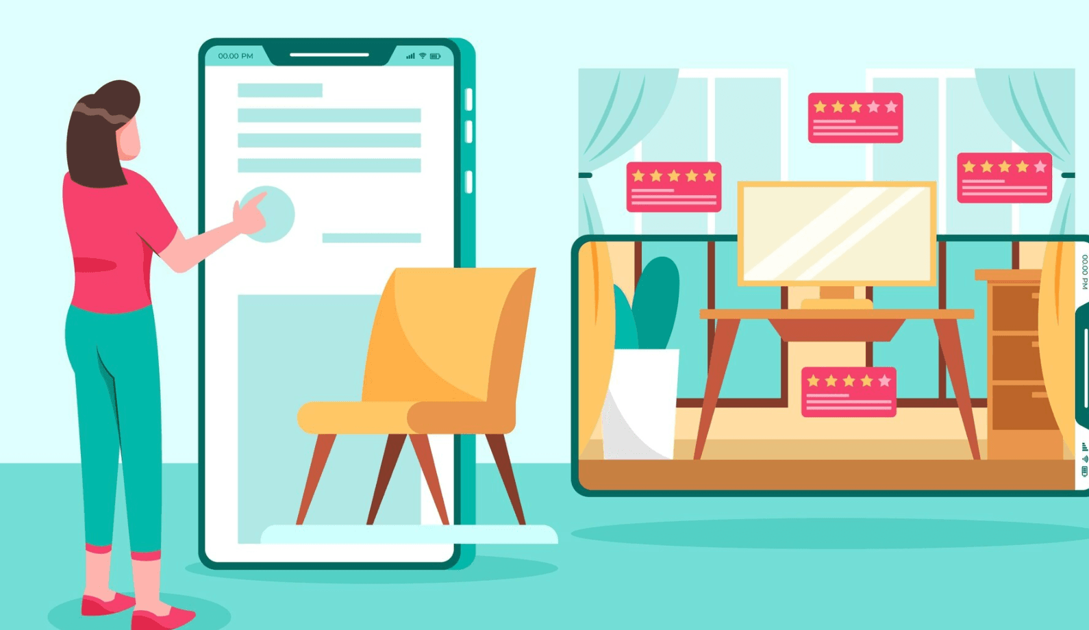 Product demo illustration