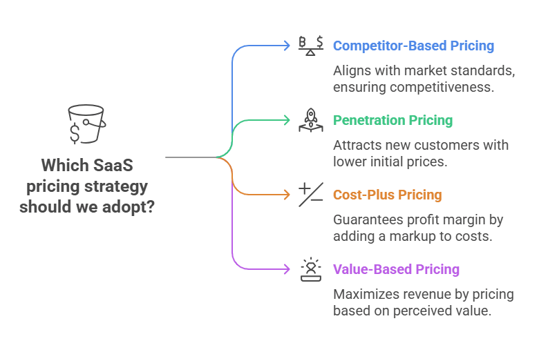 Infographic of SaaS pricing strategy