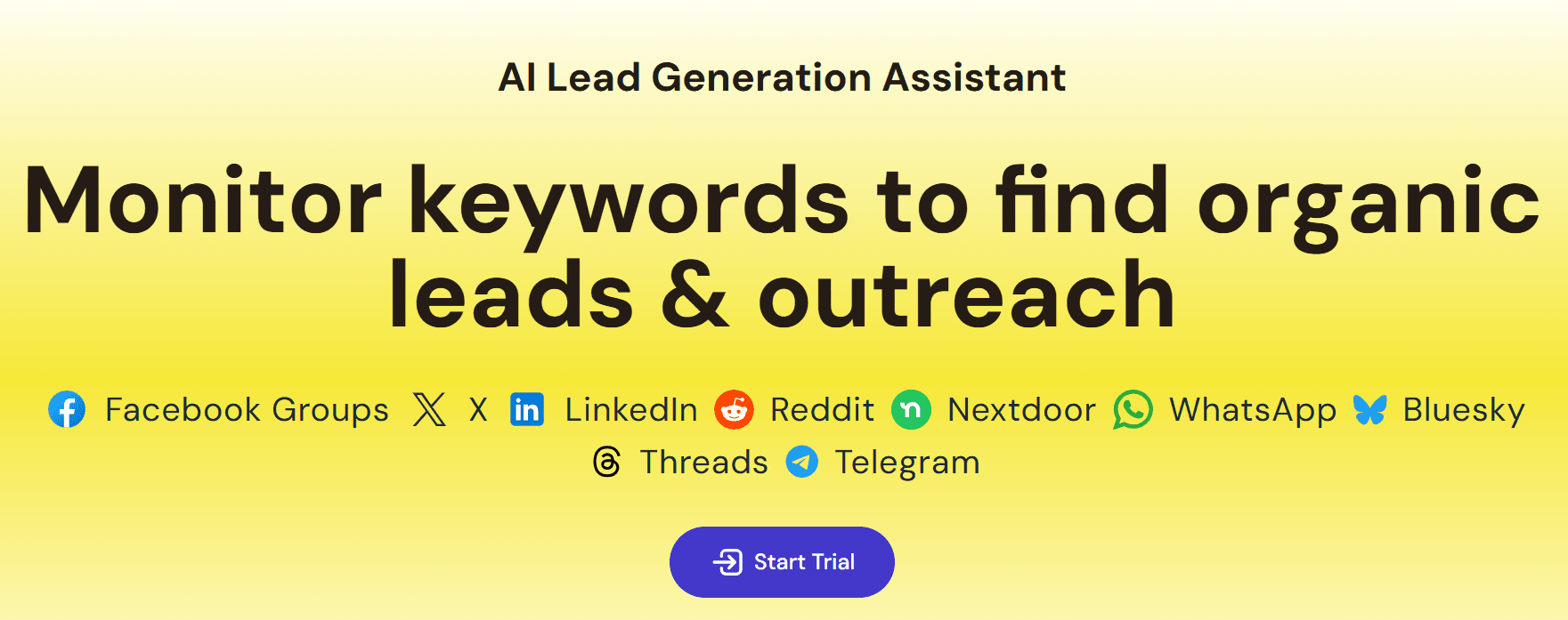 Screenshot of Devi homepage