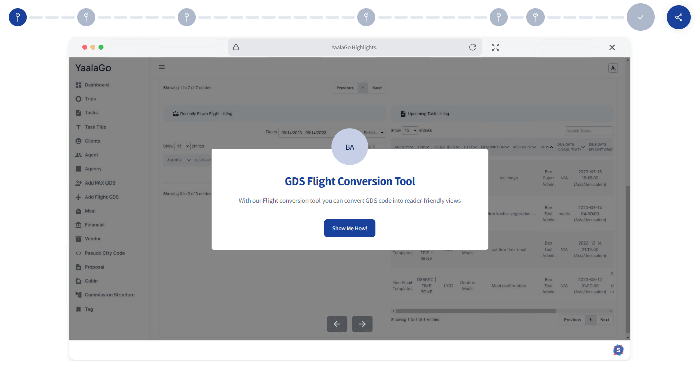 Screenshot of YaalaGo demo