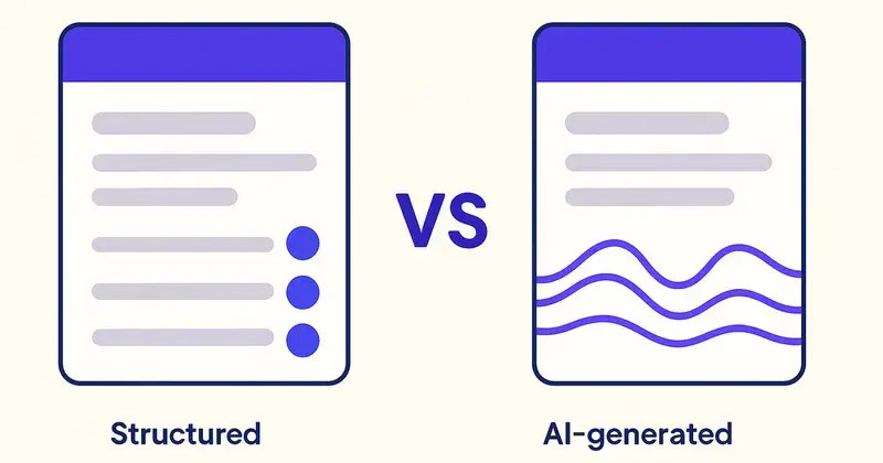 SmartCue vs Olto — interactive demo platform comparison illustrated as side-by-side cards